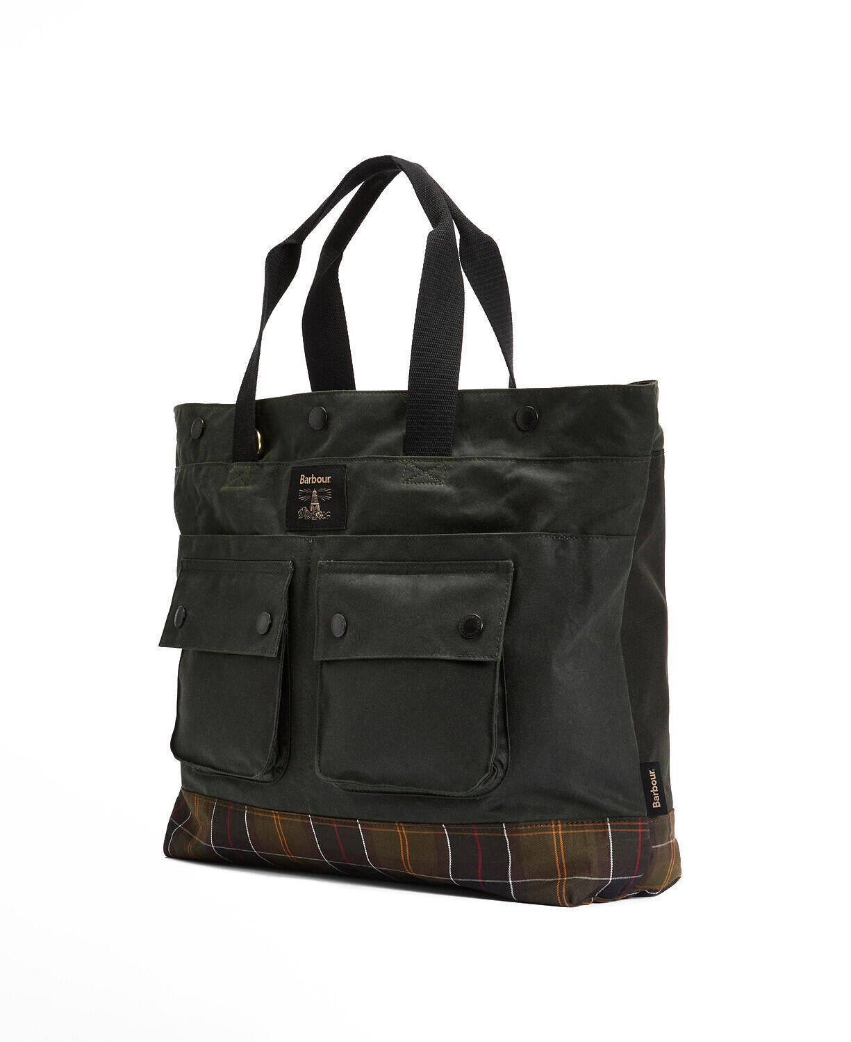 Tote Bag FIELD gewachst - SG91-Sage/Cl - Grün