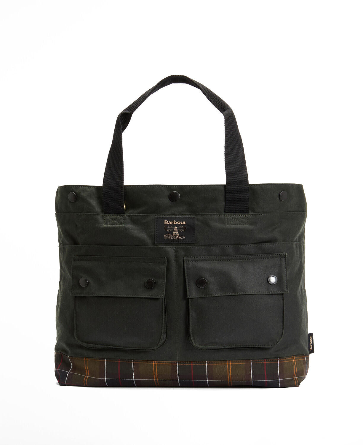 Tote Bag FIELD gewachst - SG91-Sage/Cl - Grün