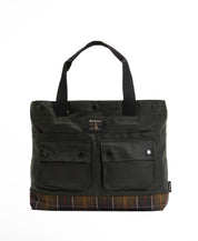 Tote Bag FIELD gewachst - SG91-Sage/Cl - Grün