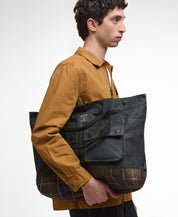 Tote Bag FIELD gewachst - SG91-Sage/Cl - Grün