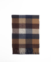 Schal aus Schafswolle - TN38-Midnight O - Blau