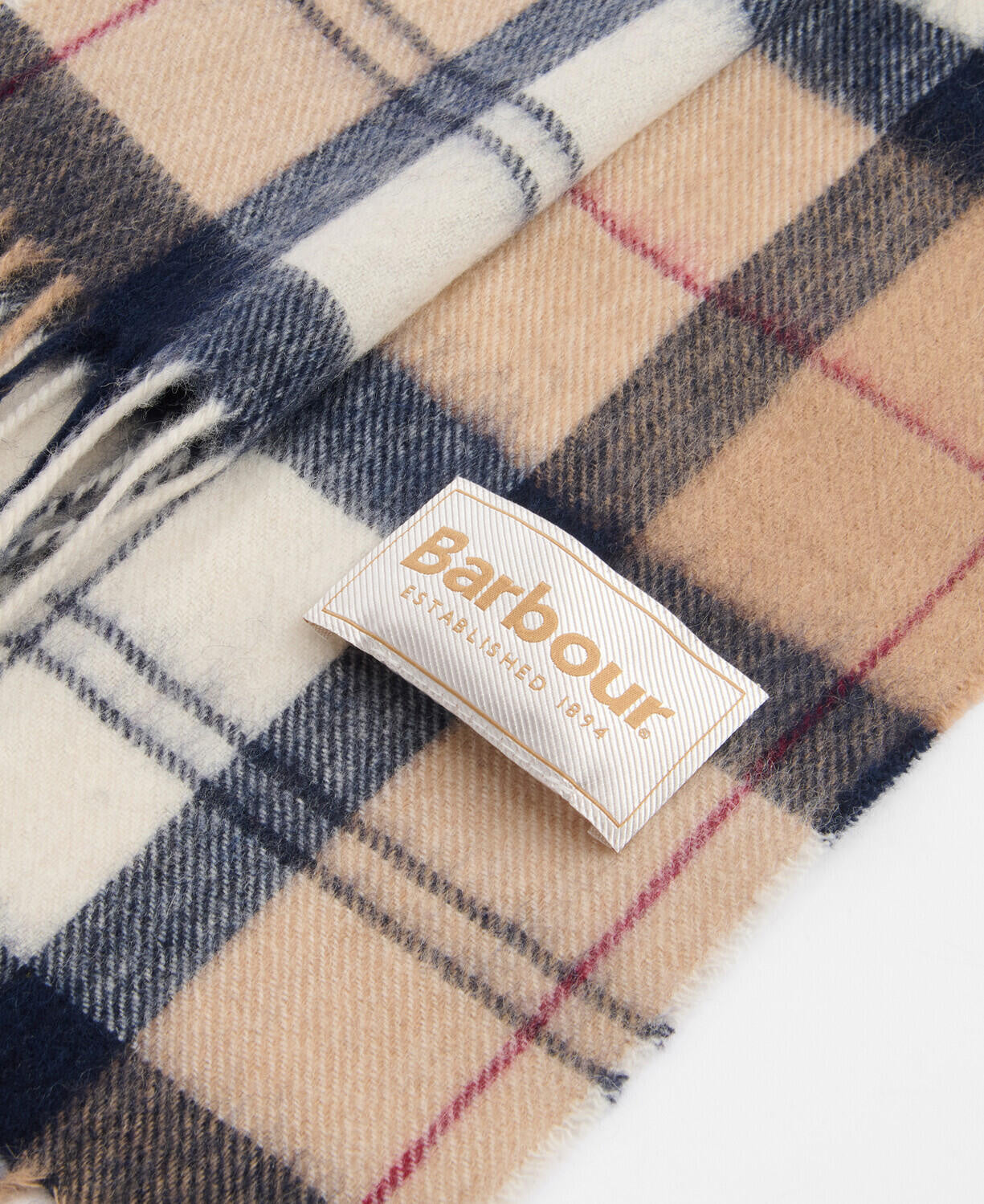 Schal aus Wolle - BR51-Hessian Ta - Beige