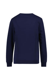 Sweatshirt aus Baumwolle - Z99-Navy - Blau