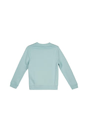 Sweatshirt aus Baumwolle - X580-Future Blue - Türkis