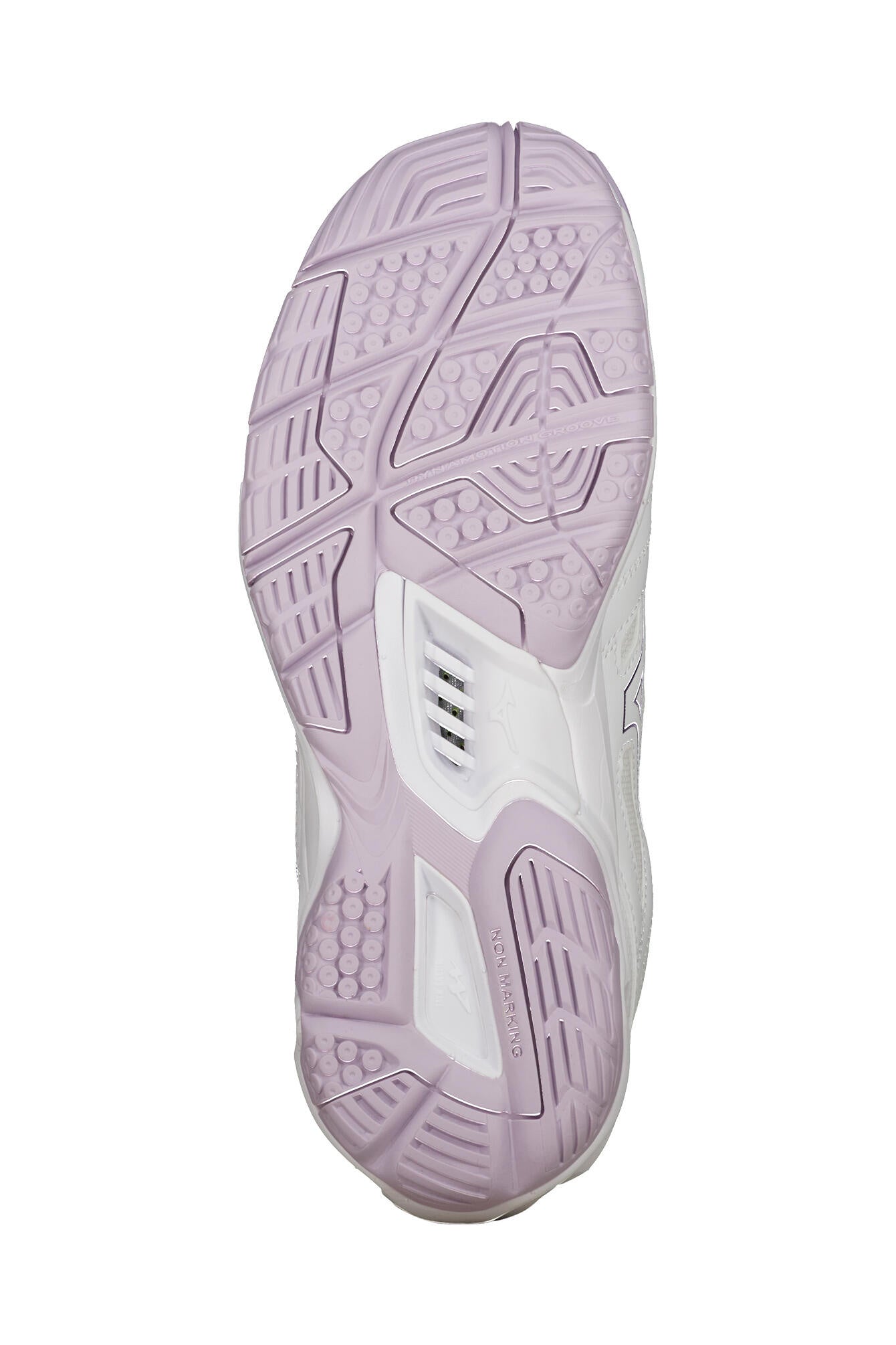 Hallenschuhe Wave Phantom 3 - 20-White/Violet Indigo/Camelli - Weiß