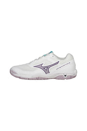 Hallenschuhe Wave Phantom 3 - 20-White/Violet Indigo/Camelli - Weiß