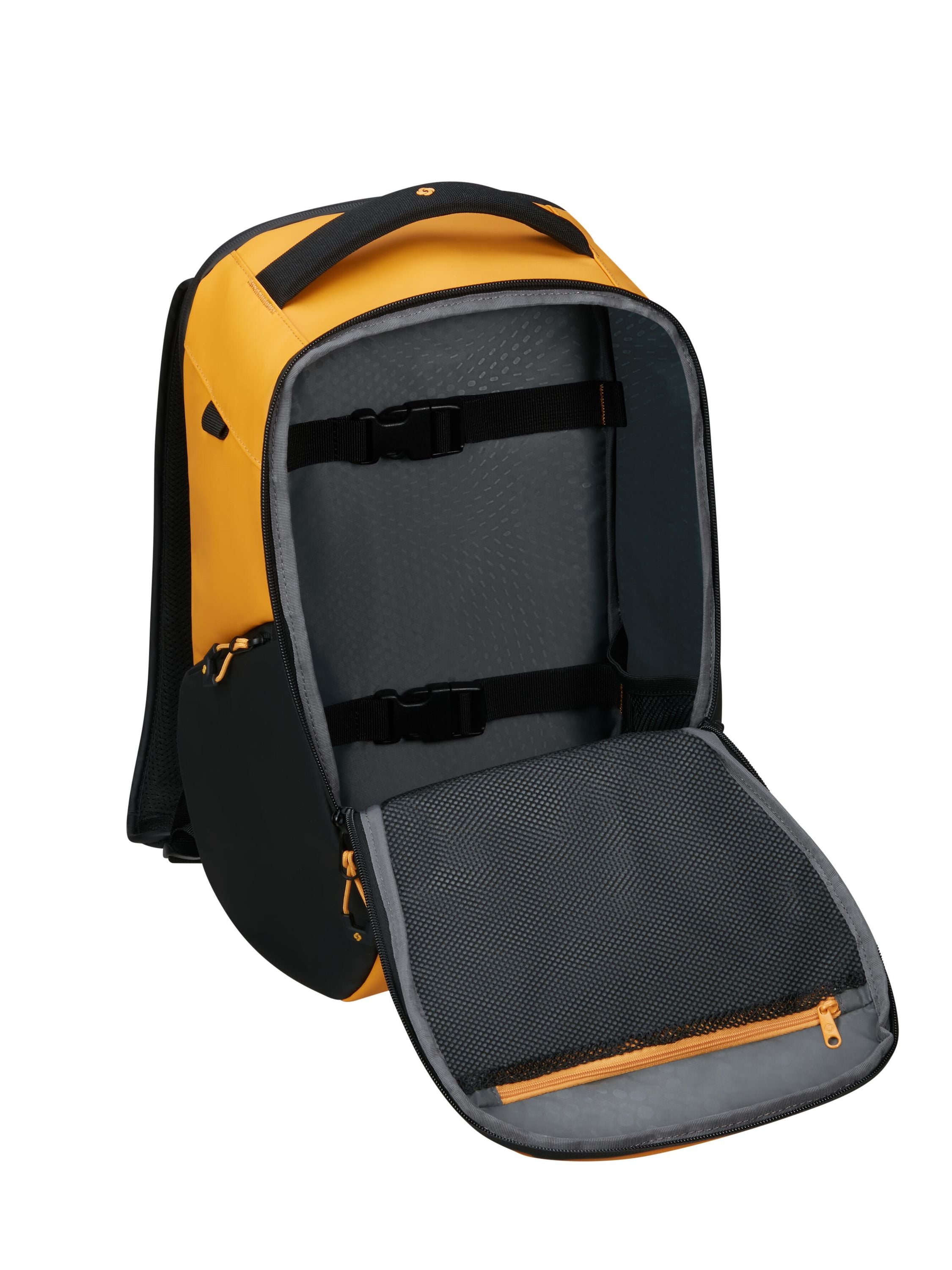 Laptop Rucksack - 1924-YELLOW - Schwarz | Gelb