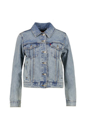 Jeansjacke Slim Fit - 00 - Blau