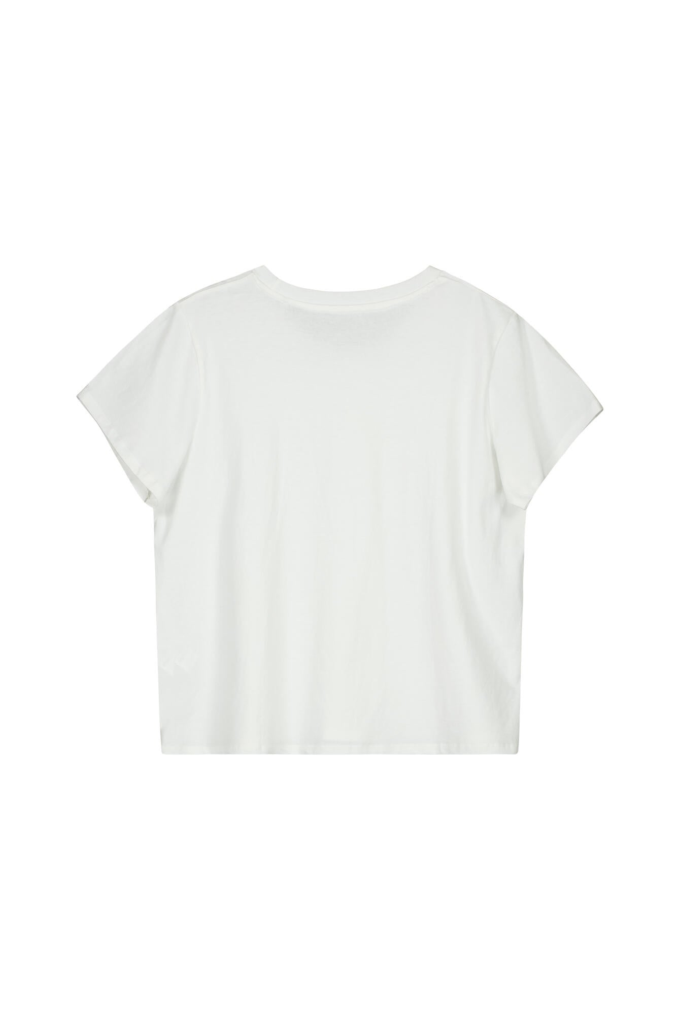 T-Shirt mit Logoprint - Whites - Weiß