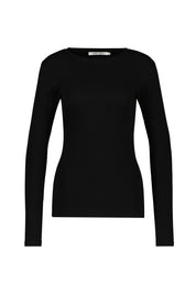 Jersey-Shirt aus Bio-Baumwolle - Black - Schwarz