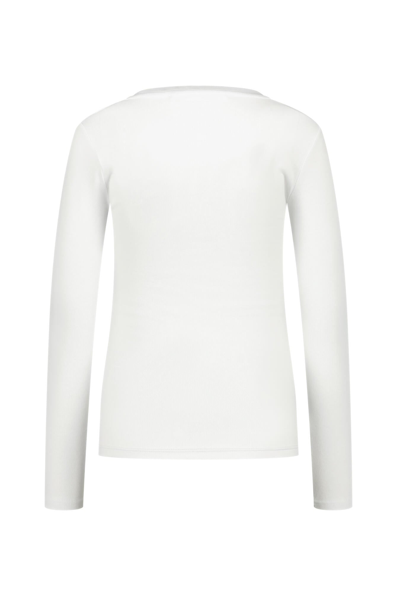 Jersey-Shirt aus Bio-Baumwolle - White - Weiß