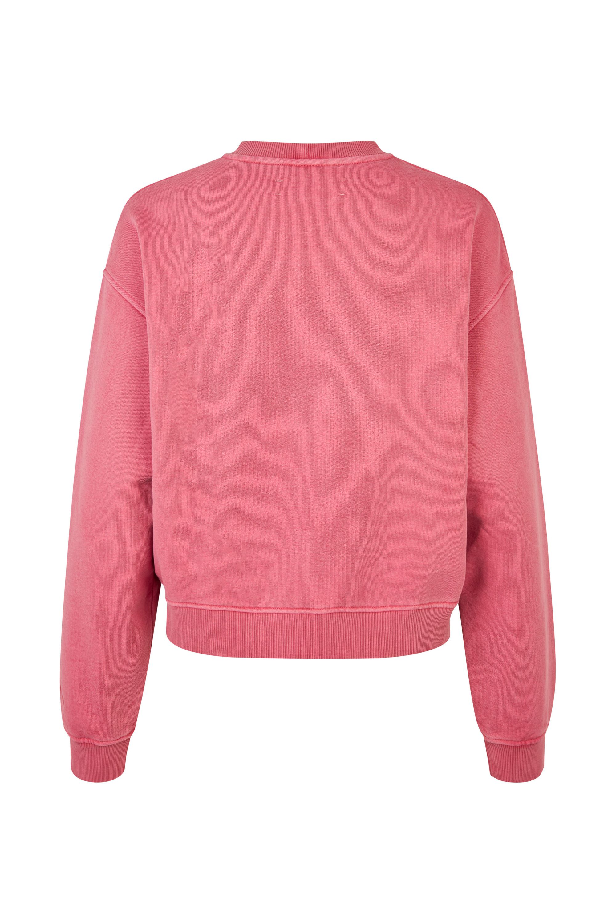 Sweatshirt aus Baumwolle - Rose Wine - Rot