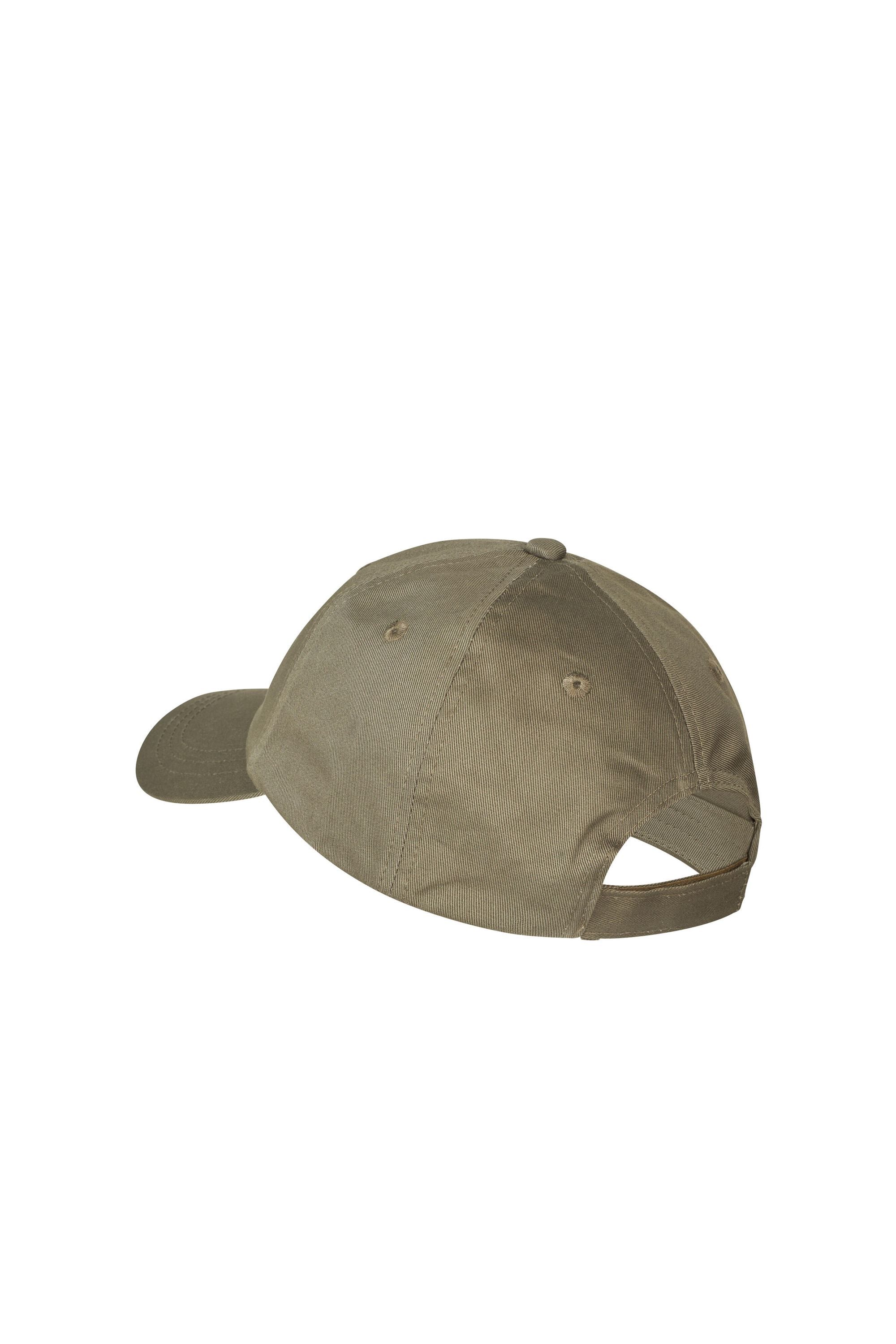 Cap mit aufgesticktem Logo - Dusty Olive - Khaki