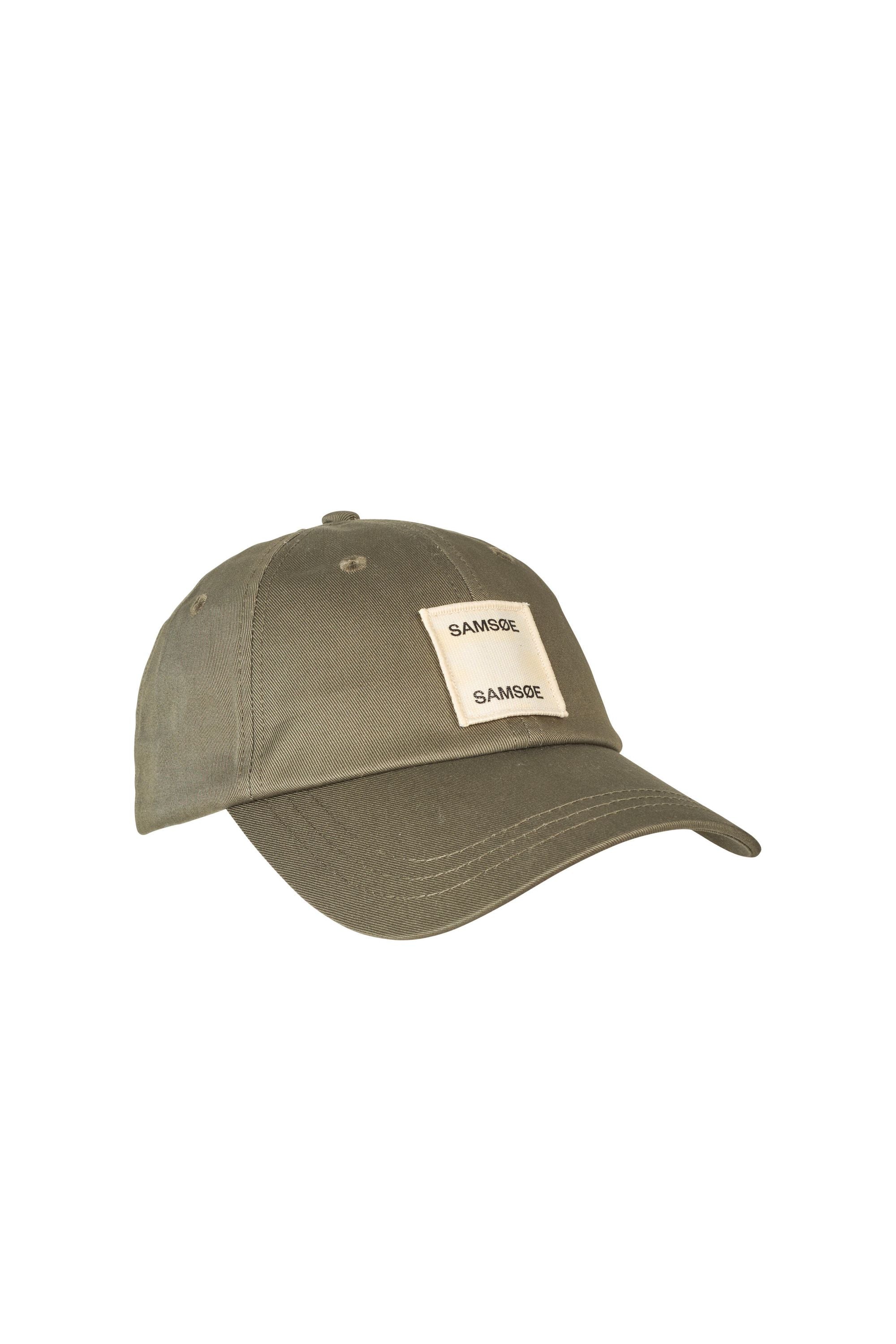 Cap mit aufgesticktem Logo - Dusty Olive - Khaki