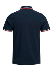 Poloshirt aus Baumwolle - Navy Blazer/SLIM FIT - Blau