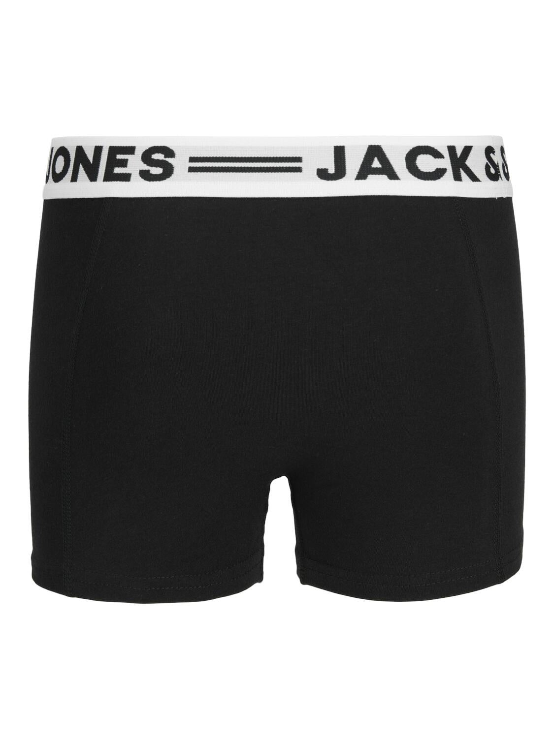 3-Pack Trunks - Black/Black & Black - Schwarz