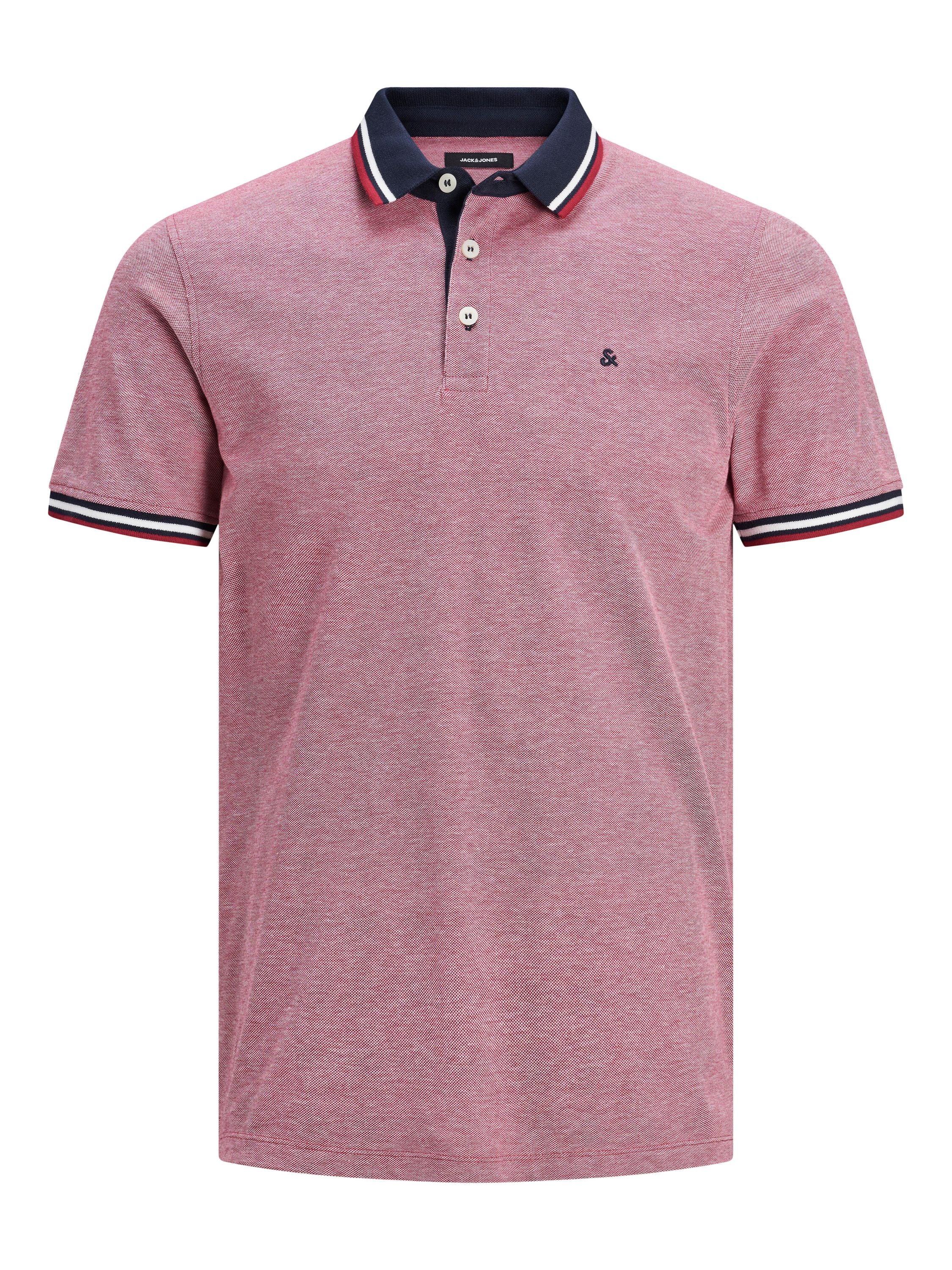 Poloshirt aus Baumwolle - Rio Red/SLIM FIT - Rot