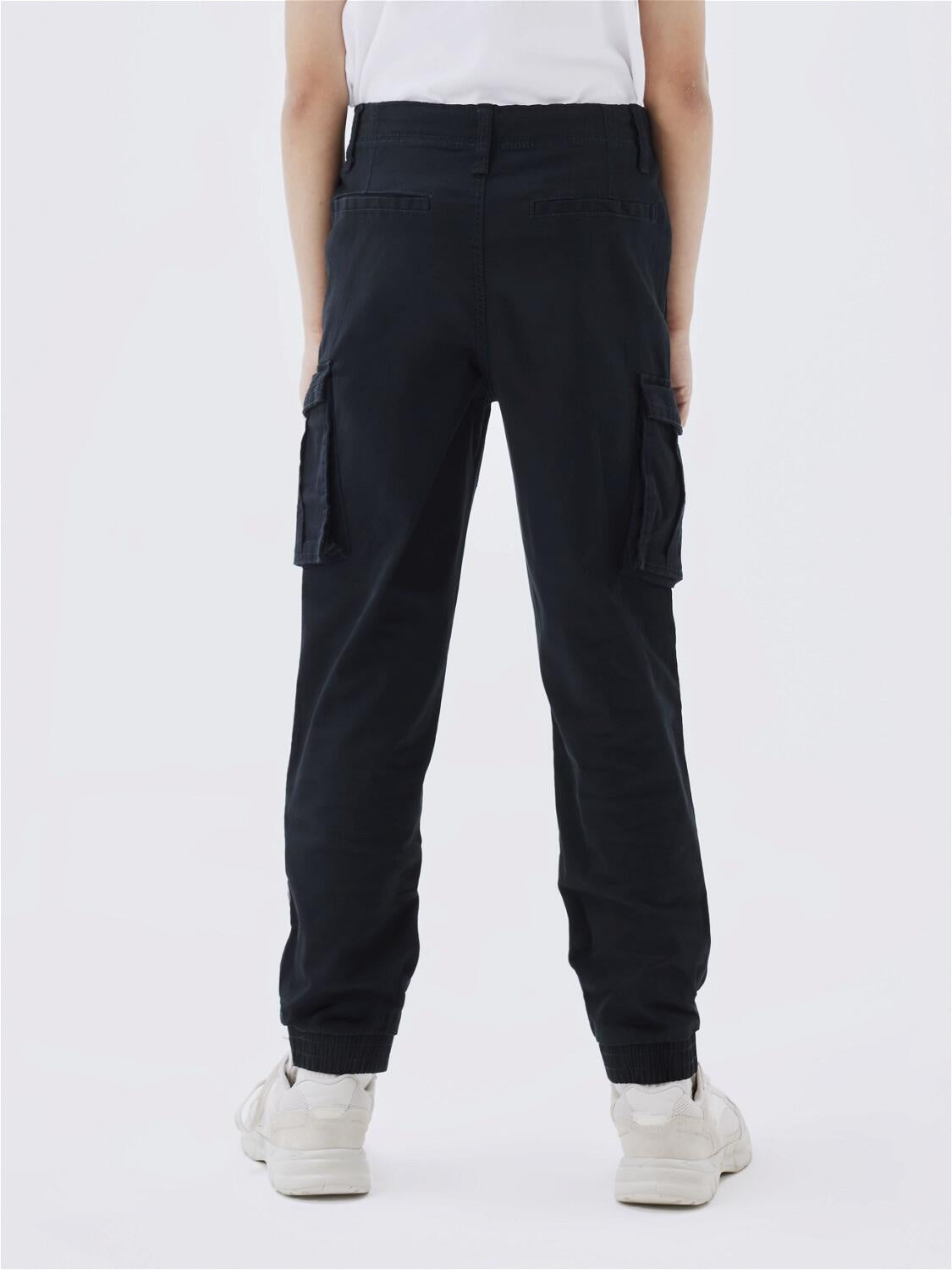 Cargohose Regular Fit - Black - Schwarz