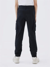 Cargohose Regular Fit - Black - Schwarz