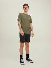 Chinoshorts SOLID Regular Fit - Black - Schwarz