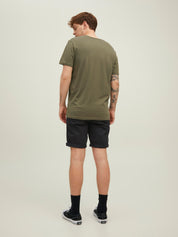 Chinoshorts SOLID Regular Fit - Black - Schwarz
