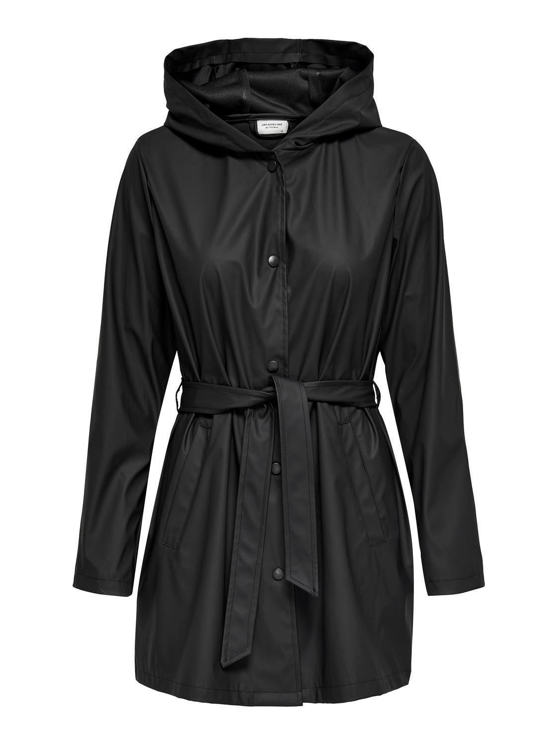 Regenjacke - Black - Schwarz