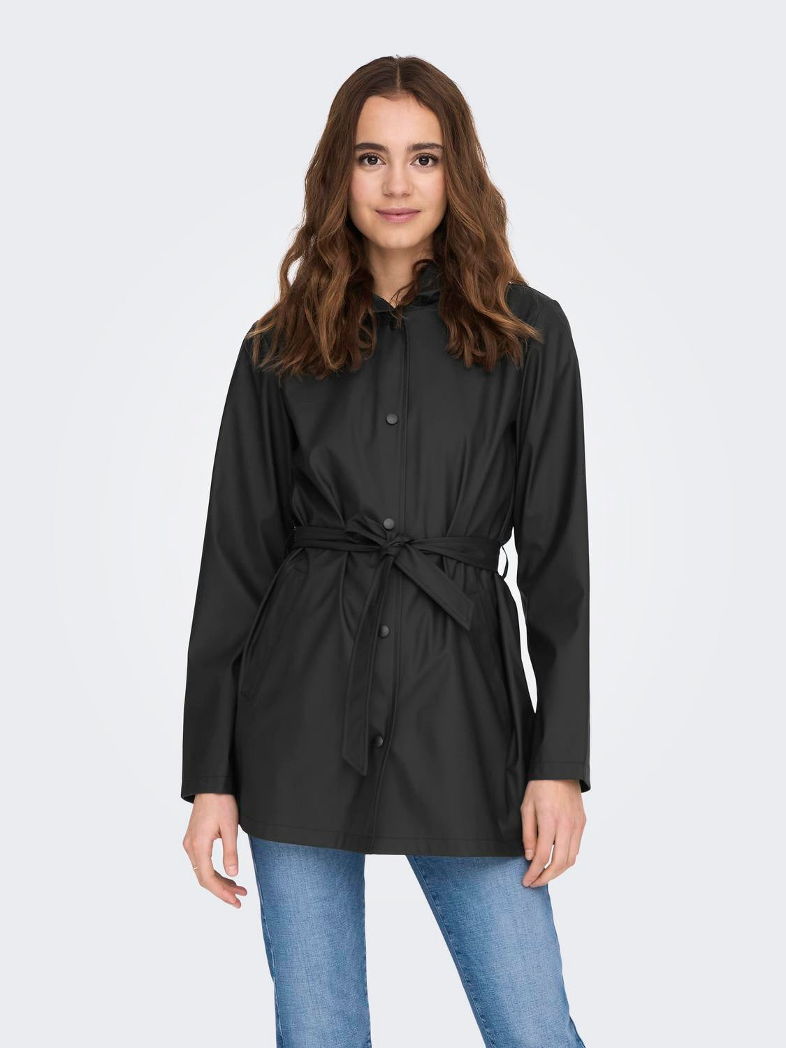 Regenjacke - Black - Schwarz