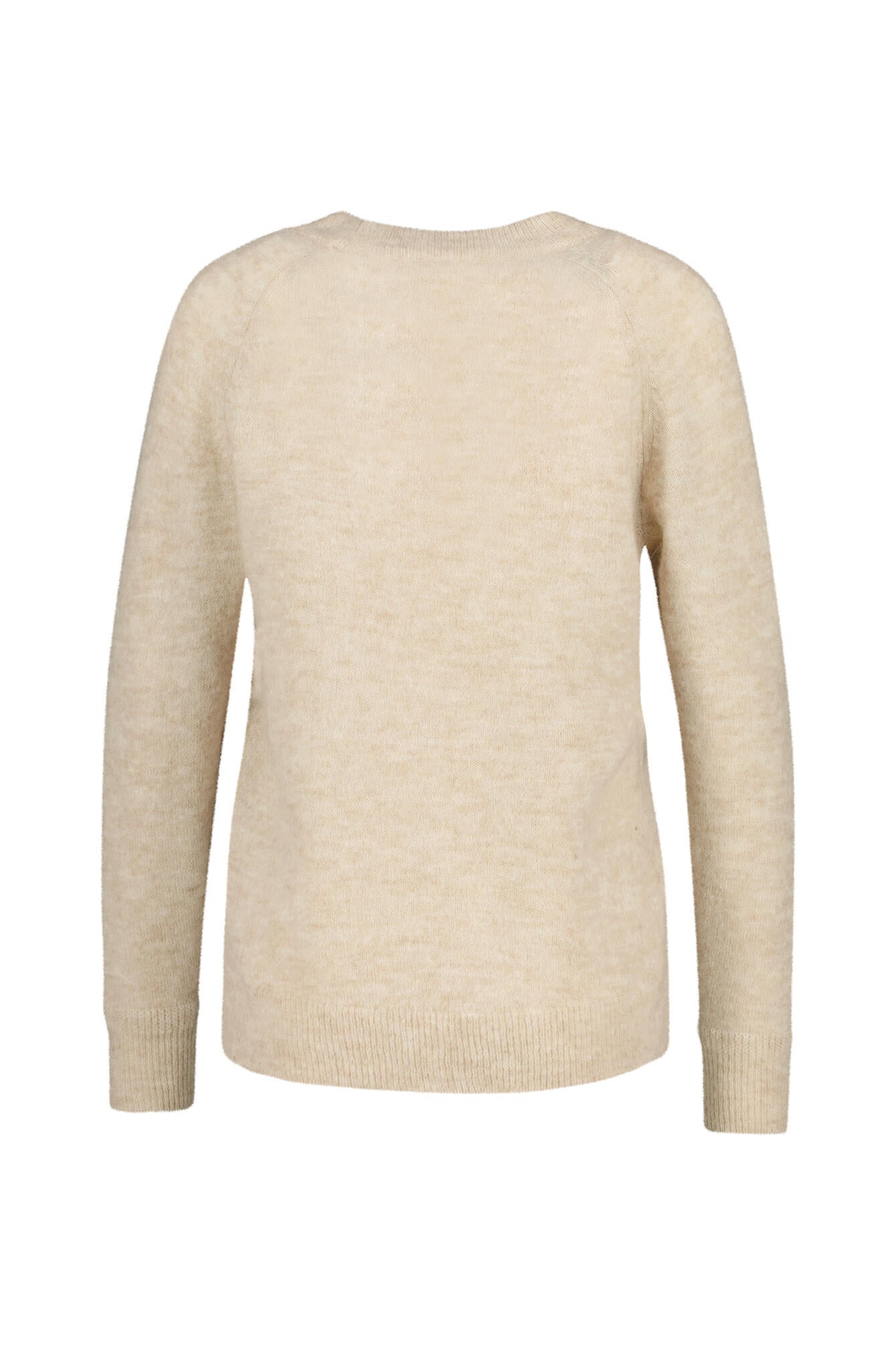 Strickpullover aus Wollmix - Birch/MELANGE - Beige