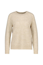 Strickpullover aus Wollmix - Birch/MELANGE - Beige