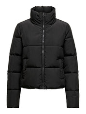 Steppjacke - Black - Schwarz