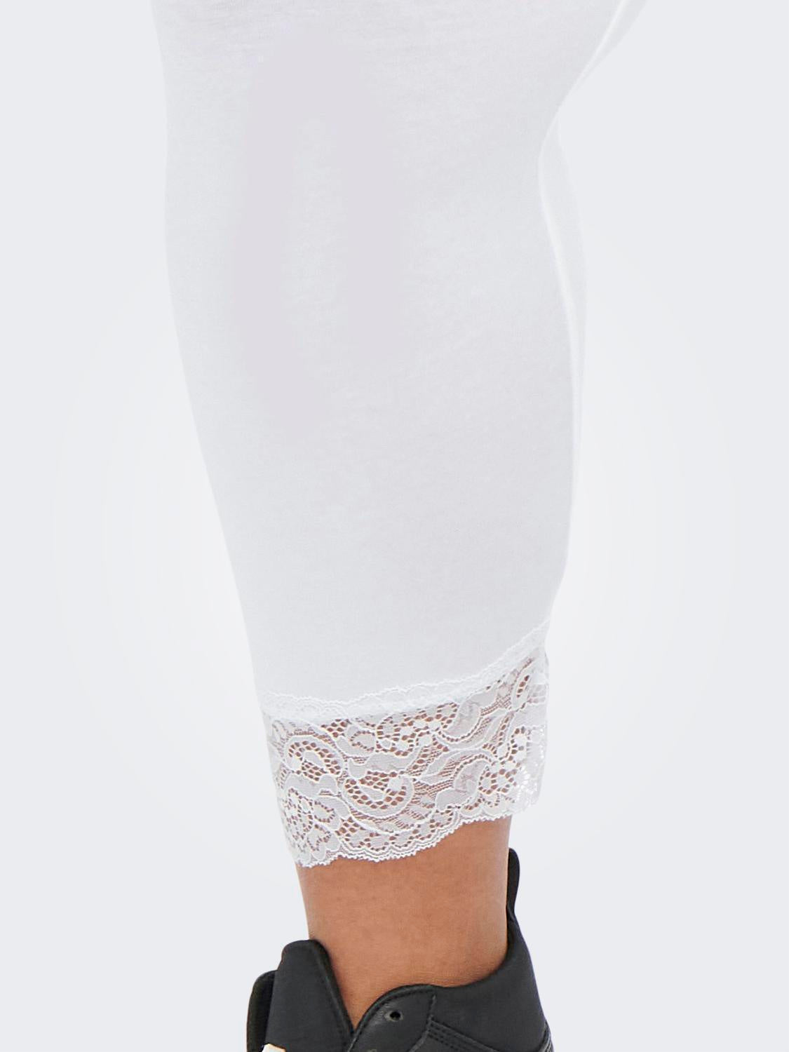 Leggings Slim Fit - White - Weiß
