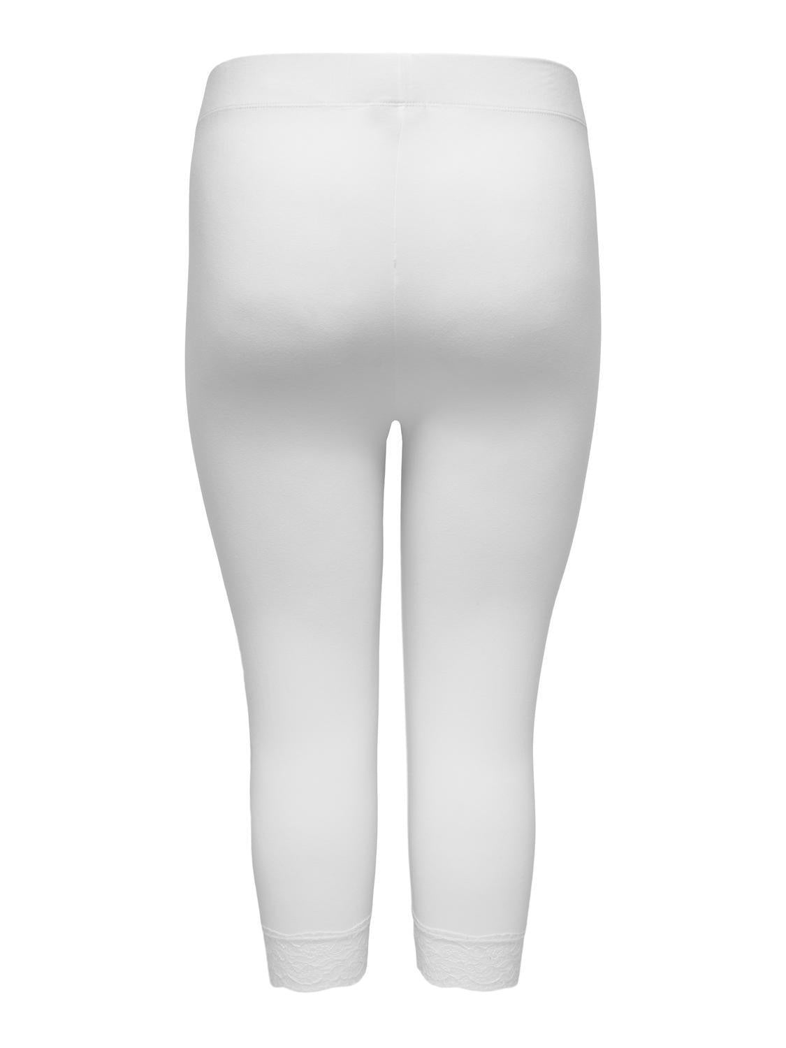 Leggings Slim Fit - White - Weiß