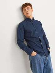 Hemd Slim Fit gestreift - Navy Blazer/SLIM FIT