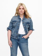 Jeansjacke WESPA - Light Blue Denim - Blau