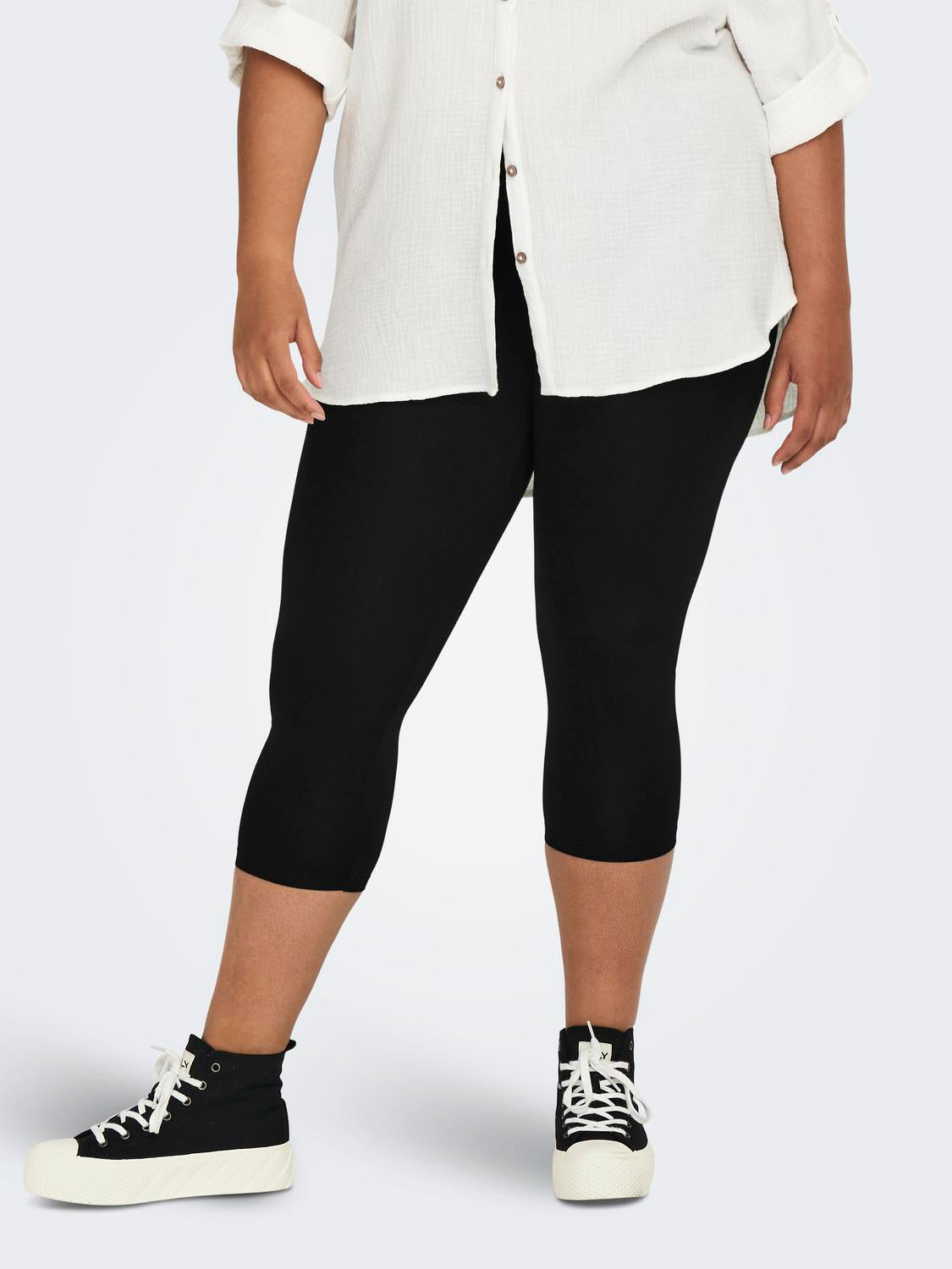 Leggings Slim Fit - Black - Schwarz