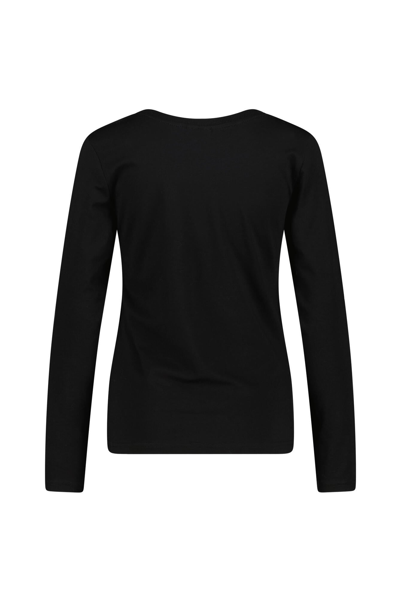 Langarmshirt - 0000 - Schwarz