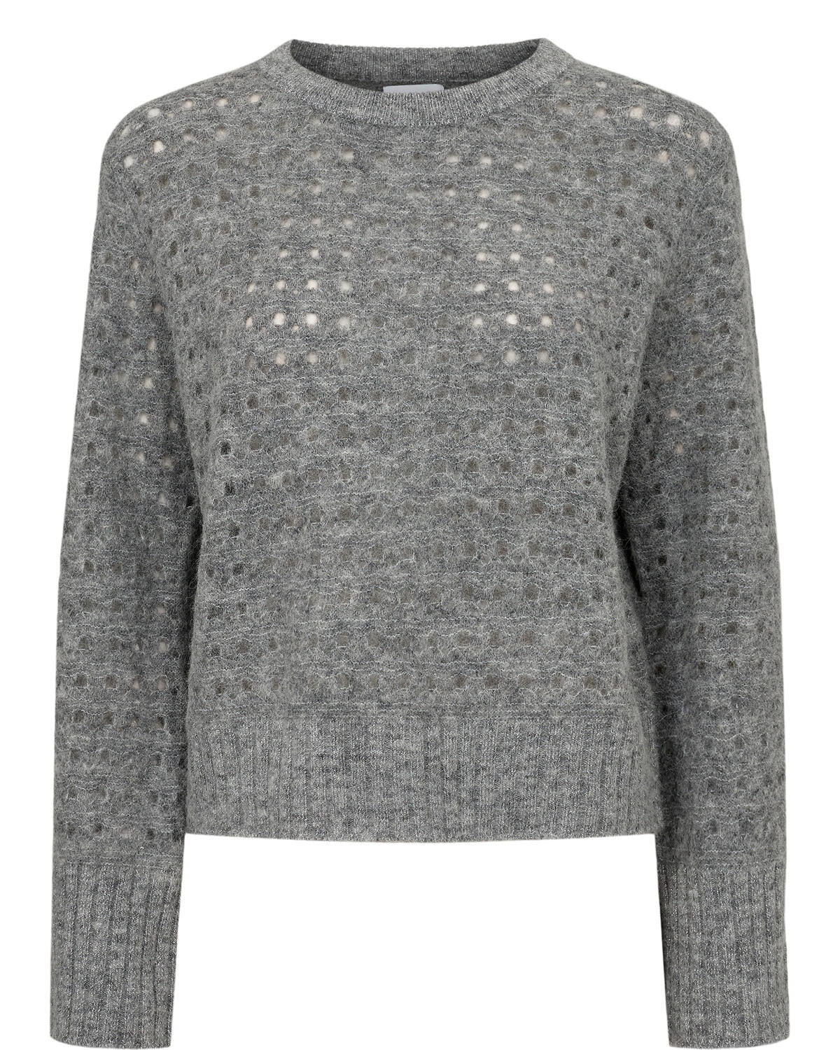 Strickpullover aus Woll-Mix - 0517 - Grau