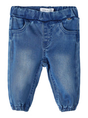 Denim Hose - Medium Blue Denim - Blau