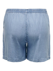 Bermudashorts Relaxed Fit - Medium Blue Denim - Blau