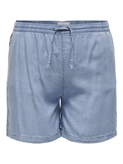Bermudashorts Relaxed Fit - Medium Blue Denim - Blau