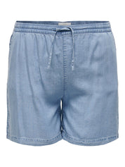 Bermudashorts Relaxed Fit - Medium Blue Denim - Blau