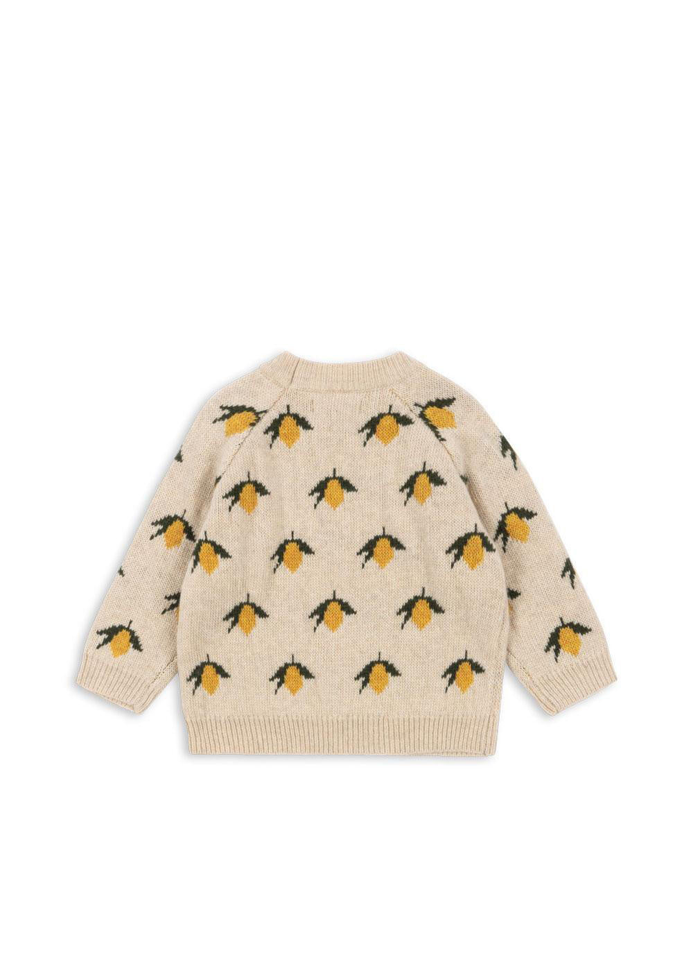Strickpullover BELOU - LEMON - Beige
