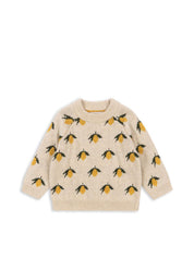 Strickpullover BELOU - LEMON - Beige