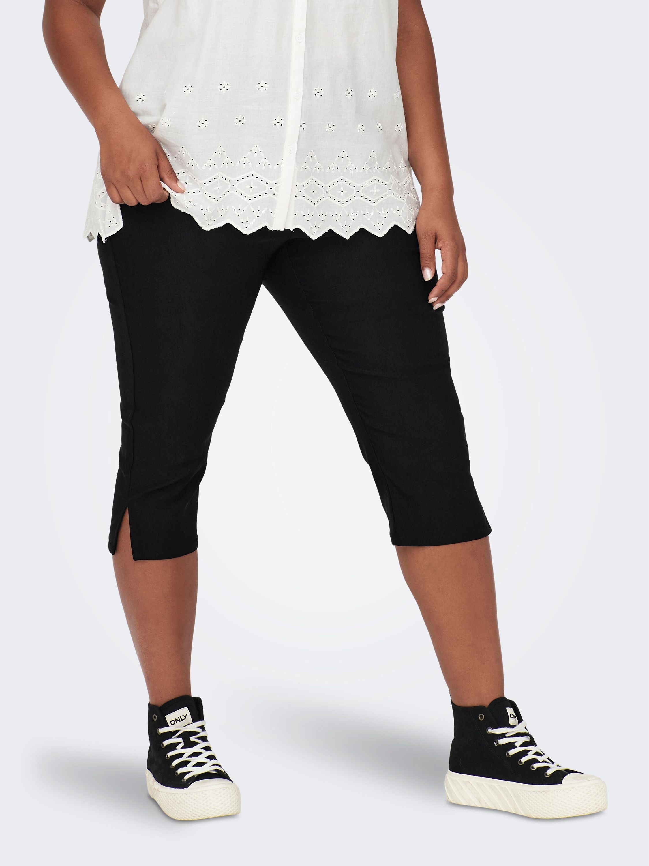 3/4 Hose - Black - Schwarz
