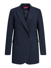 Blazer - Navy Blazer/PINSTRIPE - Blau