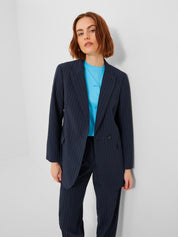 Blazer - Navy Blazer/PINSTRIPE - Blau