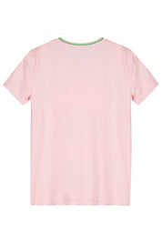 T-Shirt mit Print - Tickled Pink/Summer Vibes - Pink | Rosa | Grün