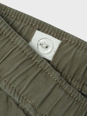 Cargohose aus Baumwolle - Dusty Olive - Grün