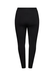 Leggings aus Viskosemix - 9999-BLACK - Schwarz