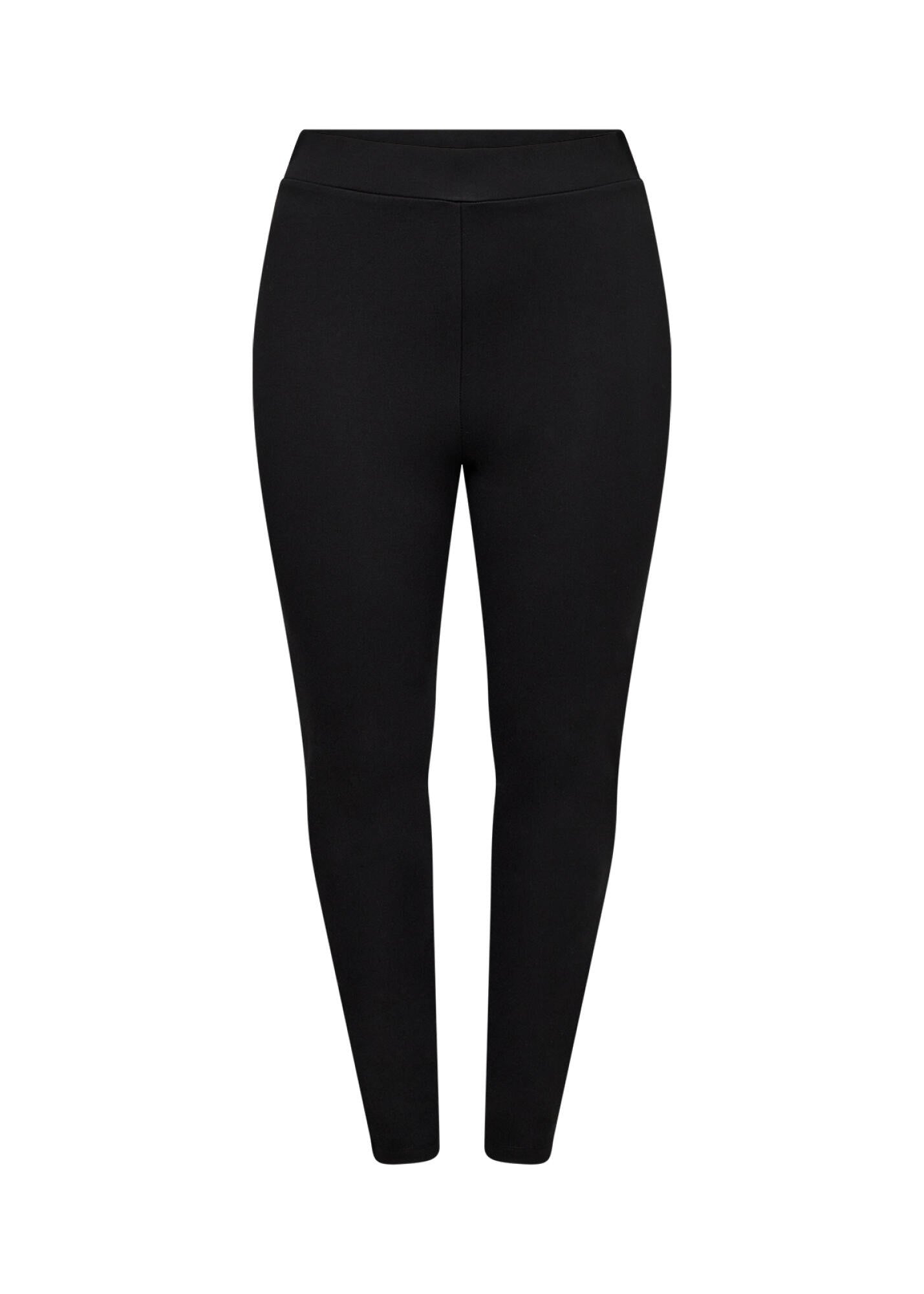 Leggings aus Viskosemix - 9999-BLACK - Schwarz